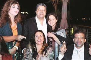 النجوم يحتفلون بعيد ميلاد يسرا﻿