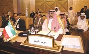 الشيخ صباح الخالد مترئسا وفد الكويت في الاجتماع الوزاري
