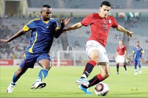 منتخب مصر يعول كثيرا على المهاجم محمد ناجي جدو في مواجهة اليوم