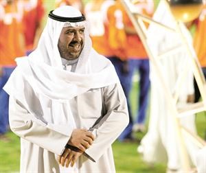 الشيخ احمد الفهد وقف على اخر استعدادات مدينة البصرة الرياضية 	الازرقكوم﻿