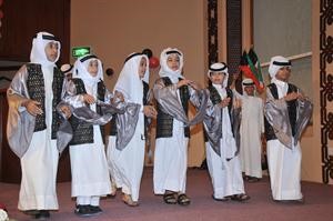احدى فقرات الحفل
