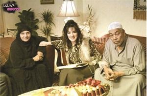 هبة الدري مع سعد الفرج واسمهان توفيق