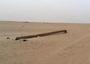 جزء من الكيبلات المسروقة ﻿