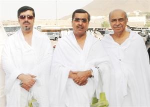 نائب رئيس التحرير الزميل عدنان الراشد مع الزميل جاسم كمال