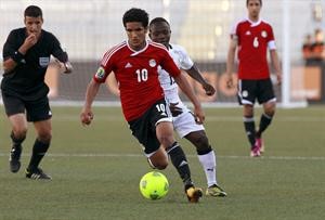 صالح جمعة تالق امام غانا وقاد الفراعنة الى الفوز باللقب