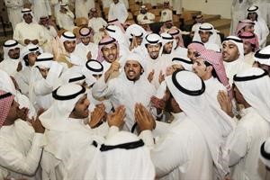 جانب من المشاركين في المهرجان الخطابي	هاني عبدالله﻿