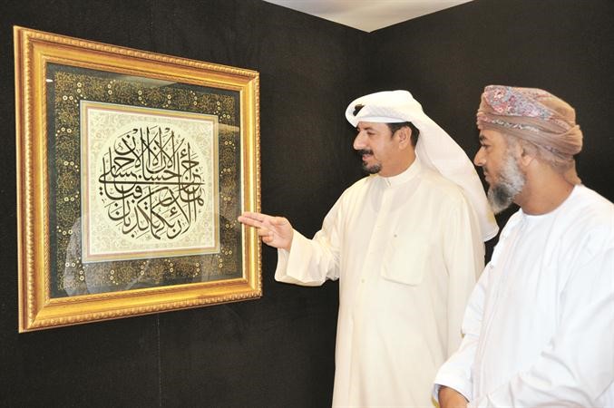 فريد العلي وعبدالله الوائلي خلال الجولة﻿