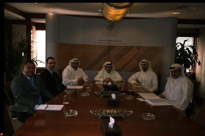 جانب من اجتماع حملة وحدات الصناديق الاستثمارية بشركة الاستثمارات الوطنية ﻿
