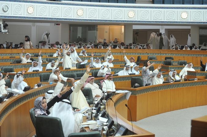 تصويت على احدى مواد القانون