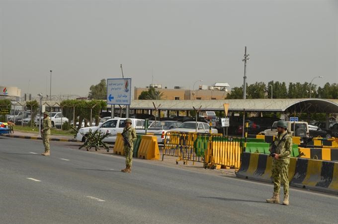 جانب من التمرين
