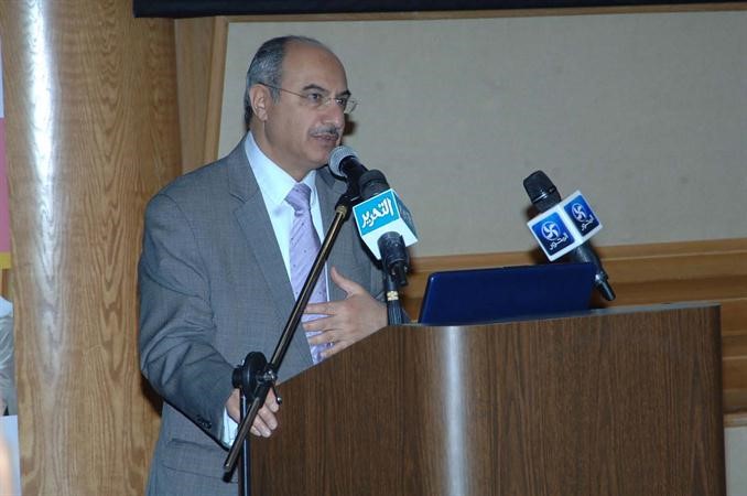 د رشيد الحمد يلقي كلمته﻿