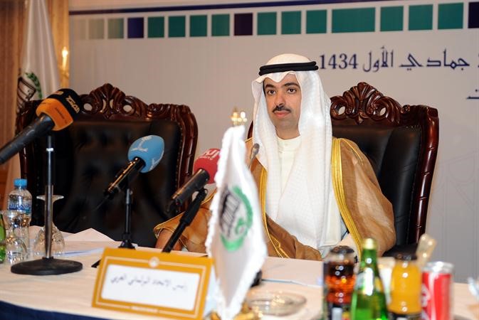  رئيس مجلس الامة اثناء ترؤسه الاجتماع التحضيري للجنه التنفيذية لاعمال المؤتمر البرلماني العربي ﻿