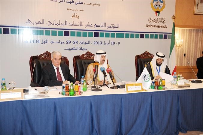 الراشد مترئسا الاجتماع التحضيري للجنة التنفيذية للاتحاد البرلماني العربي﻿
