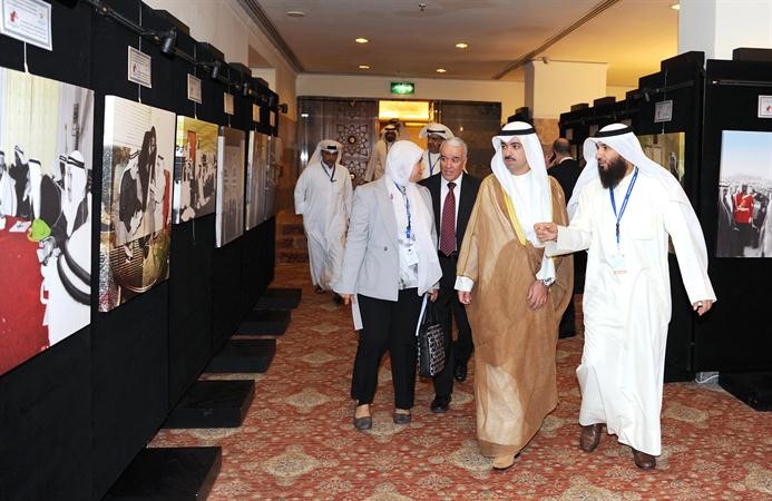 الراشد متفقدا اعمال المؤتمر البرلماني العربي﻿