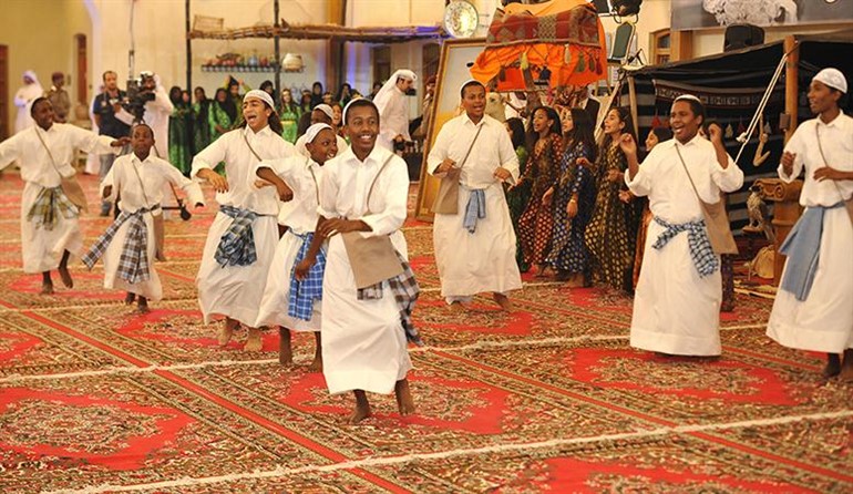 احدى الفقرات الفنية﻿