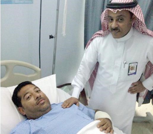 الغانم تحت الملاحظة في مستشفى القطيف الشرق