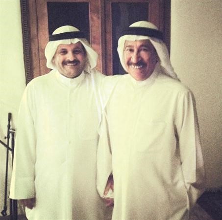 نجم الغريب مع المطرب القدير عبدالكريم عبدالقادر﻿