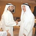 عدنان المطوع مباركا للفزيع