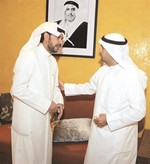 دنايف الحجرف مباركا للفزيع