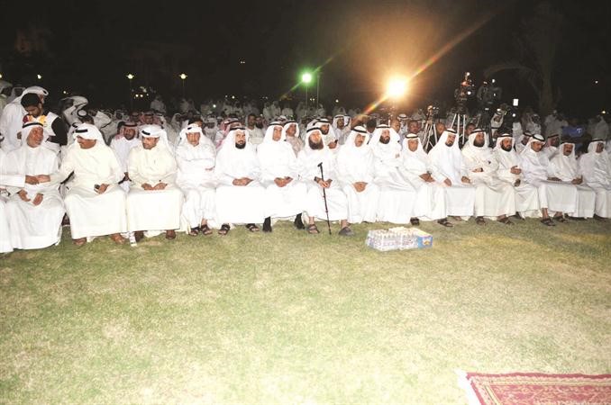 نواب سابقون شاركوا في تجمع المعارضة سعود سالم