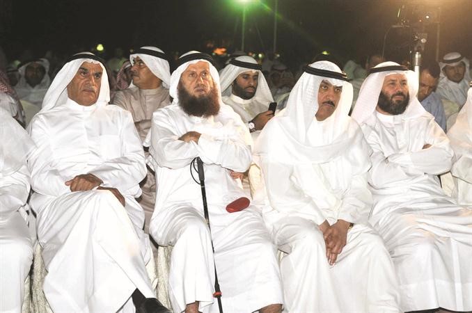 المسلم والبراك والسلطان والسعدون في مقدمة الحضور