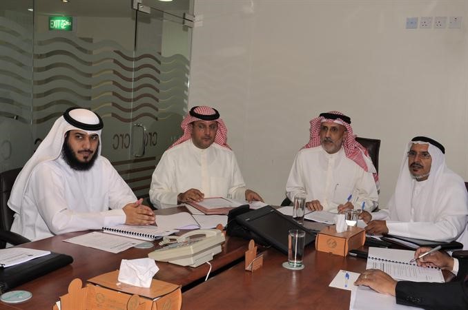 عبدالله الحميضي مترئسا الجمعية العمومية قاسم باشا 