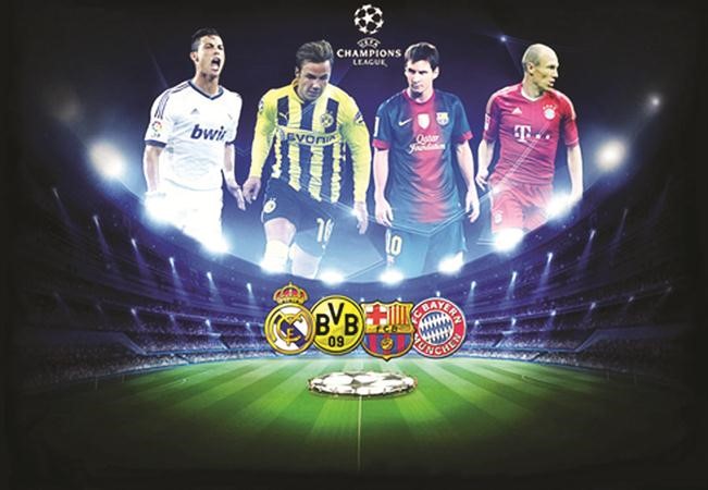 الصراع يشتعل بين نجوم بايرن وبرشلونة ودورتموند والريال
