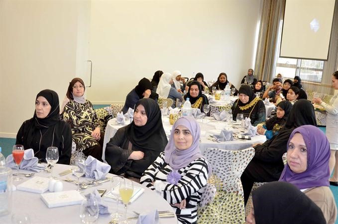 جانب من الحفل الذي اقامته الجمعية التطوعية