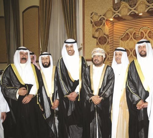 السفير سالم المعشني مباركا
