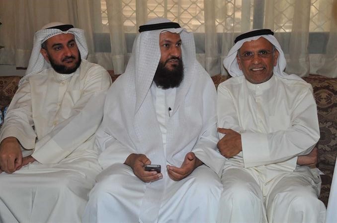 محمد الخليفة ومحمد هايف ودمحمد الكندري﻿