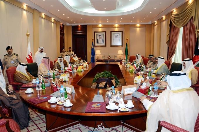 جانب من الاجتماع المشترك برئاسة الوزيرين ﻿