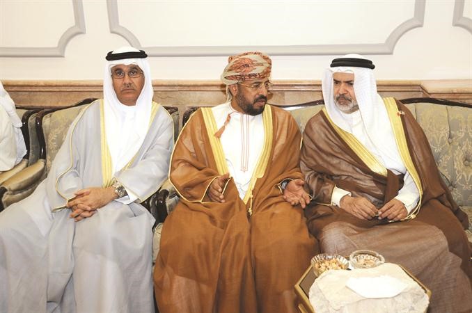 سفراء البحرين وعمان والامارات