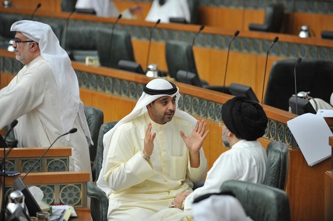 ثم ينتهي العبدالله من حديثه﻿
