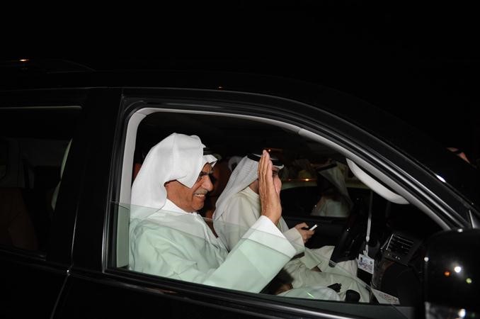 احمد السعدون عقب خروجه من ديوان البراك