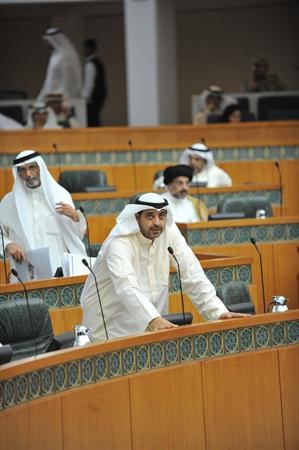 الشيخ محمد العبدالله متحدثا
