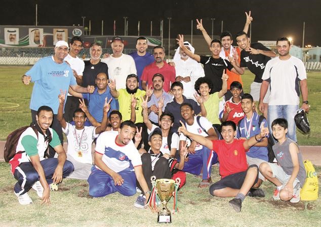 فرحة لاعبي الكويت بالالقاب ﻿