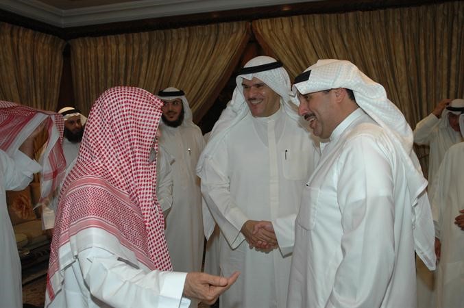 حوار باسم بين وزير الاعلام الشيخ سلمان الحمود ﻿﻿والشيخ حمد جابر العلي والعلامة بن حميد﻿