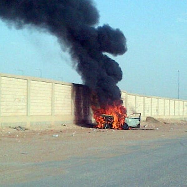 بالفيديو .. حادث "تقحيص" مروع يصيب شابا ويحرق سيارات في الرياض