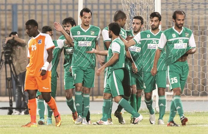 لاعبو العربي متحفزون للقمة المرتقبة امام اتحاد العاصمة الجزائري 	الازرقكوم﻿