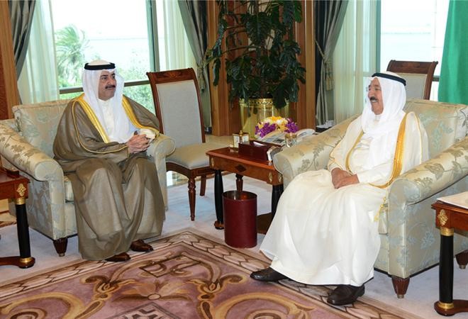 صاحب السمو الامير مستقبلا الشيخ احمد الحمود﻿