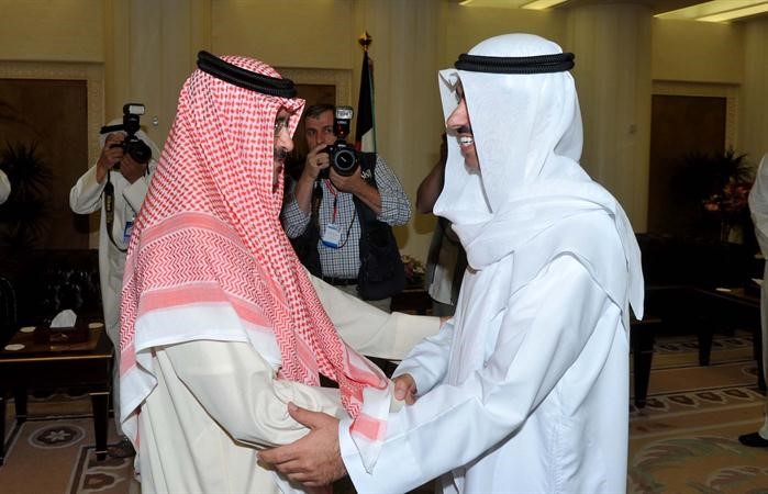 الرئيس علي الراشد مرحبا بالشيخ مبارك الدعيج﻿