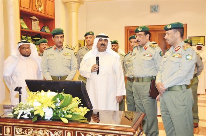 الشيخ مشعل الاحمد يلقي كلمته﻿