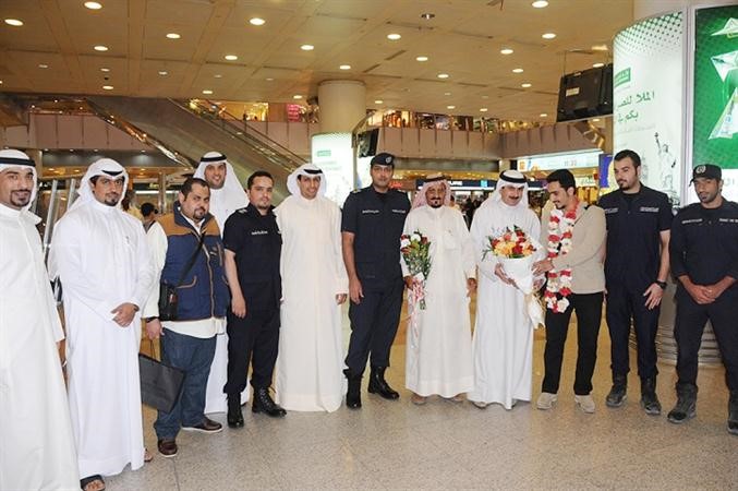 عبد الهادي الرشيدي لدى قدومه الى البلاد 