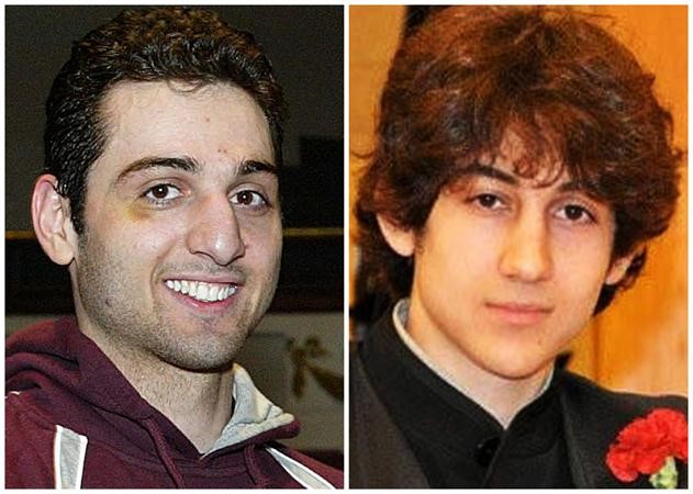 جوهر تسارناييف وشقيقه الذي قتل الاسبوع الماضي بعد تفجيرات بوسطن اپ
