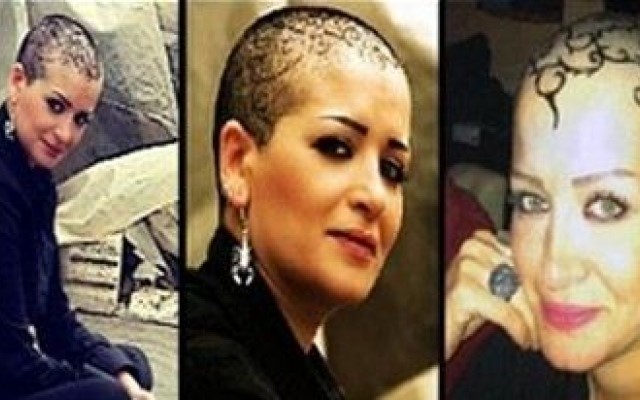 سوزان سكاف تعيد الأنوثة إلى "صلعتها" بالتاتو!