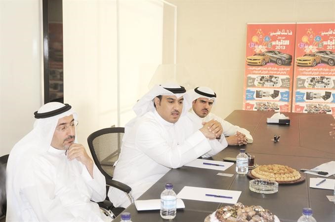 حامد كحيل والزميل عبدالكريم العبدالله
