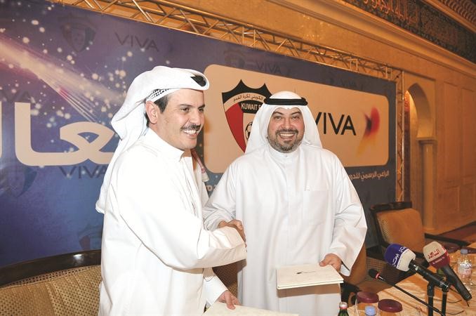 مصافحة بين الفهد والبدران وبداية قوية بين VIVA واتحاد الكرة ﻿