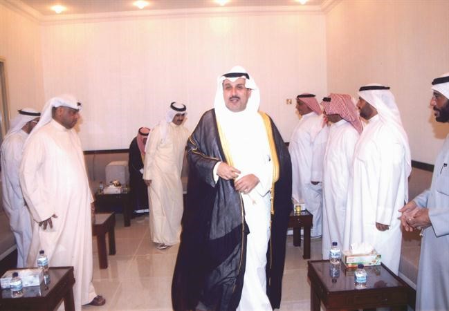 الشيخ حمد جابر العلي في ديوان الخشمان
