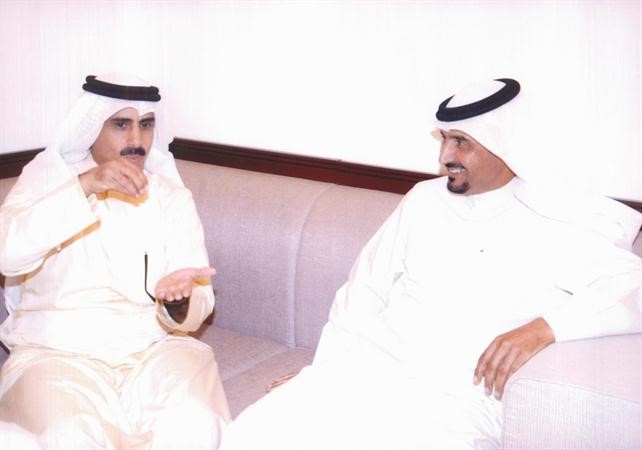 نايف بن دهيم وحسين الخشمان
