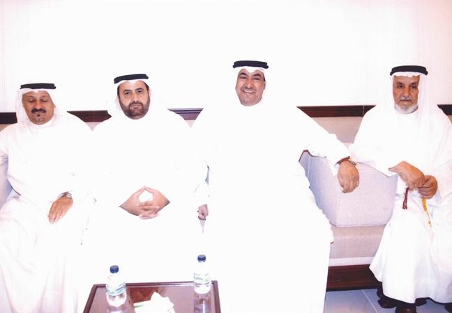 محارب المعباسي وعجمي الخشمان ومحمد بن جميعان الحربي
